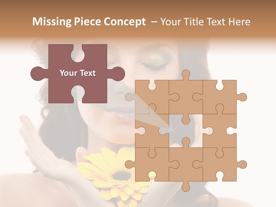 Aroma Girl Beauty PowerPoint Template