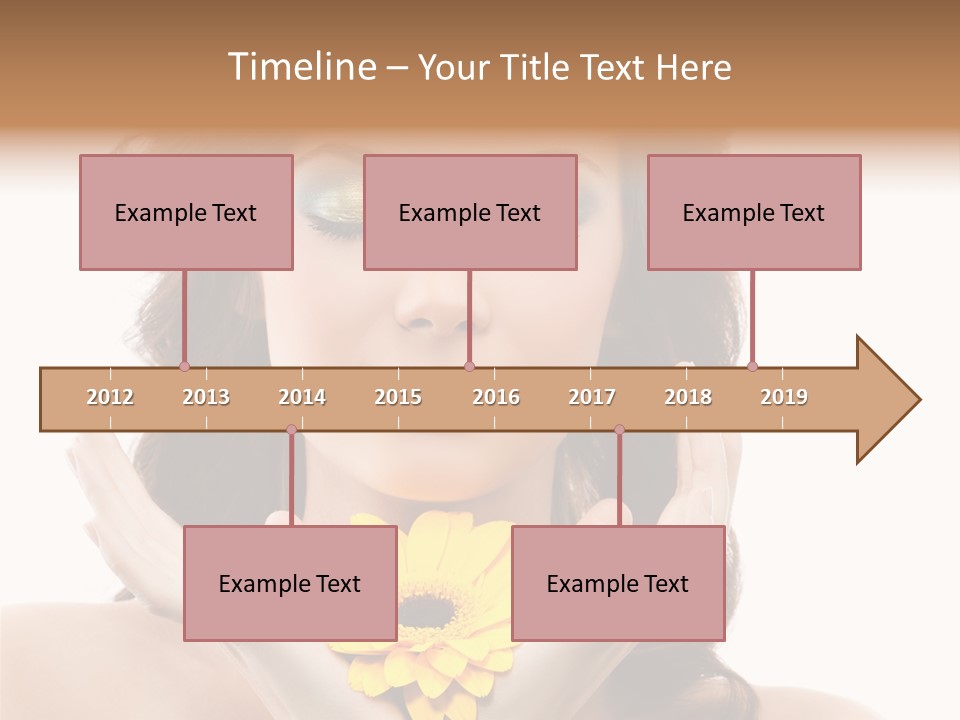 Aroma Girl Beauty PowerPoint Template