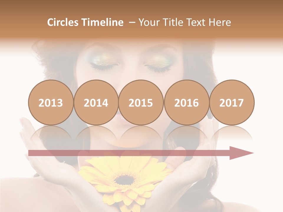 Aroma Girl Beauty PowerPoint Template