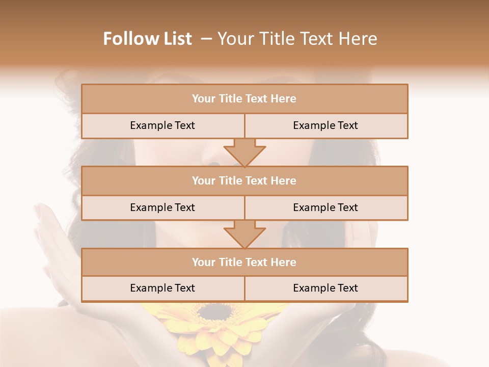 Aroma Girl Beauty PowerPoint Template