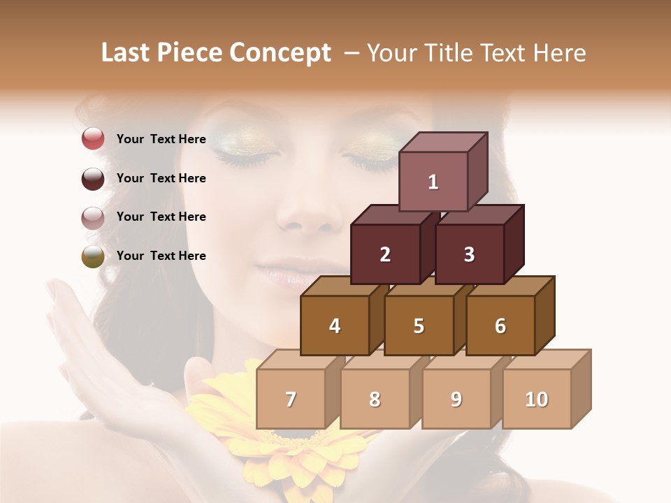 Aroma Girl Beauty PowerPoint Template