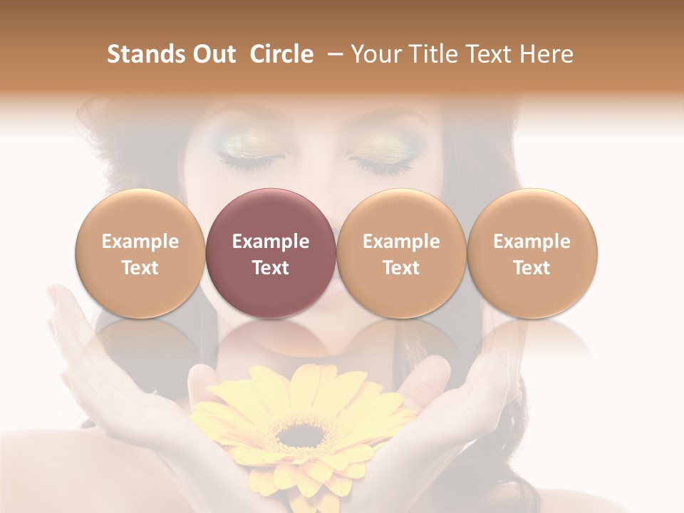 Aroma Girl Beauty PowerPoint Template