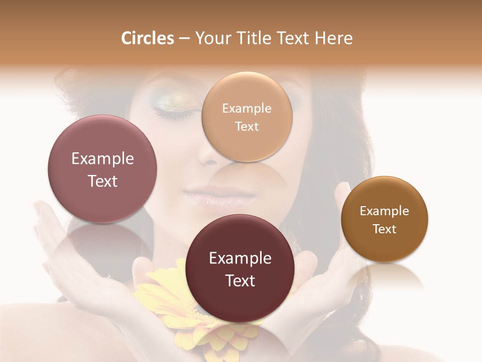 Aroma Girl Beauty PowerPoint Template