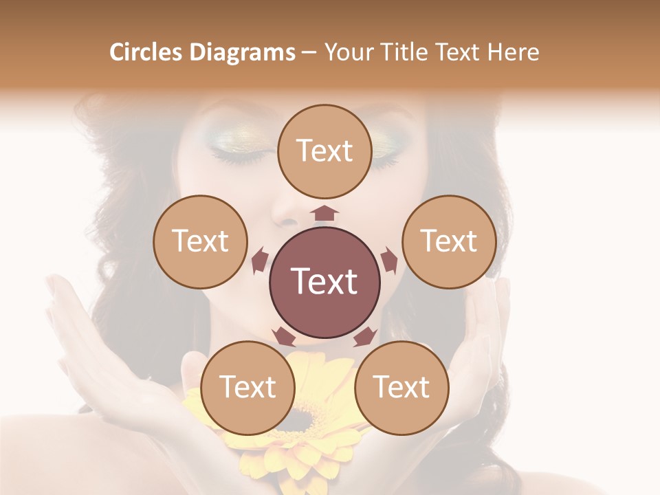 Aroma Girl Beauty PowerPoint Template