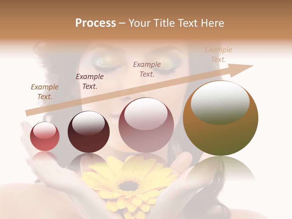 Aroma Girl Beauty PowerPoint Template