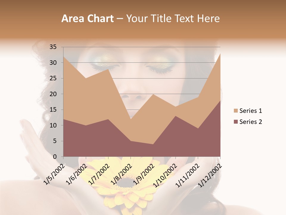 Aroma Girl Beauty PowerPoint Template