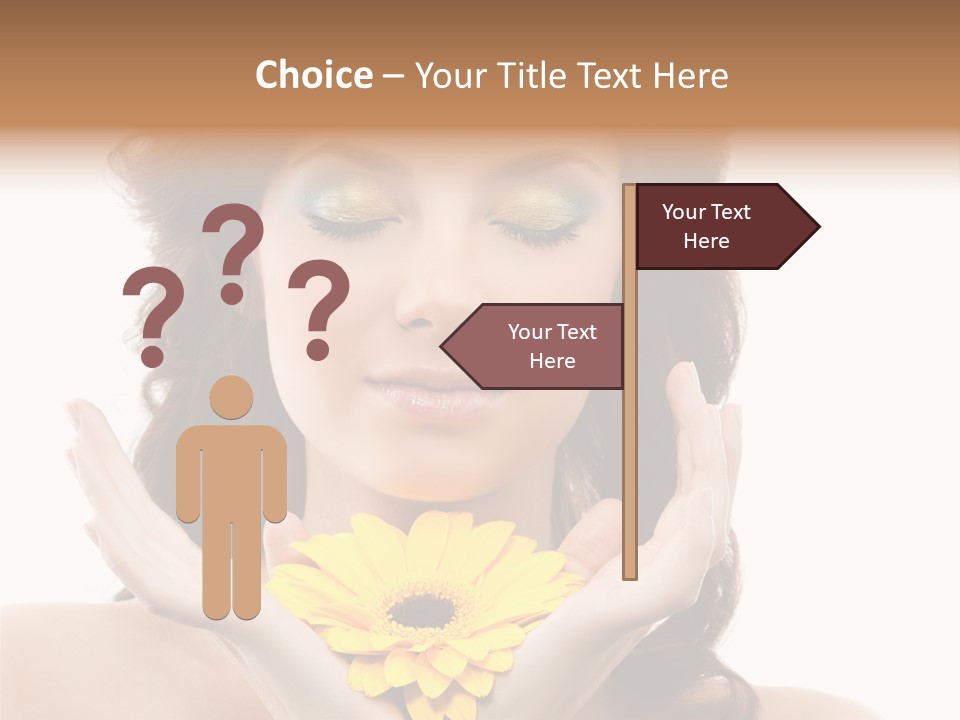 Aroma Girl Beauty PowerPoint Template