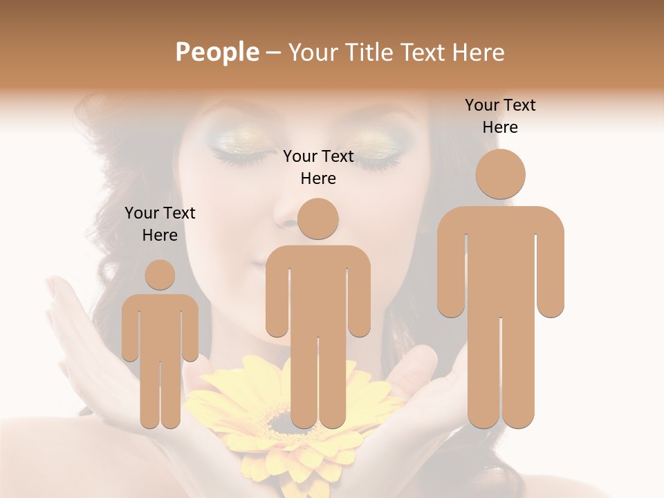 Aroma Girl Beauty PowerPoint Template