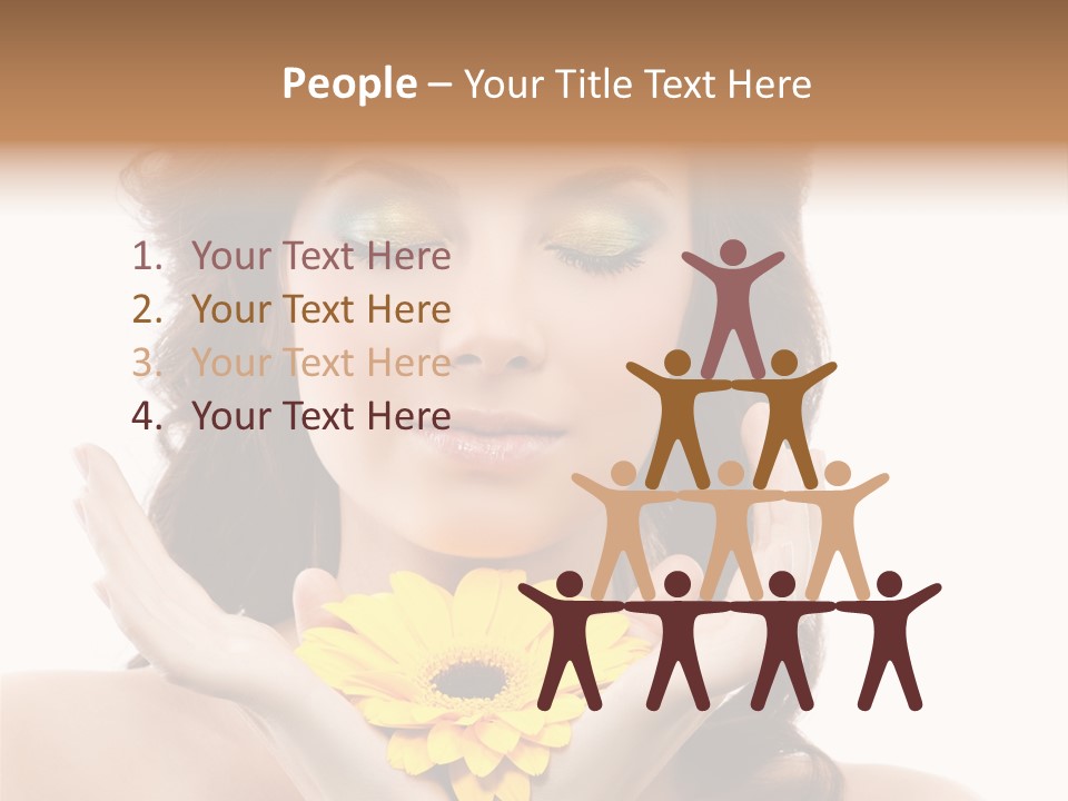 Aroma Girl Beauty PowerPoint Template