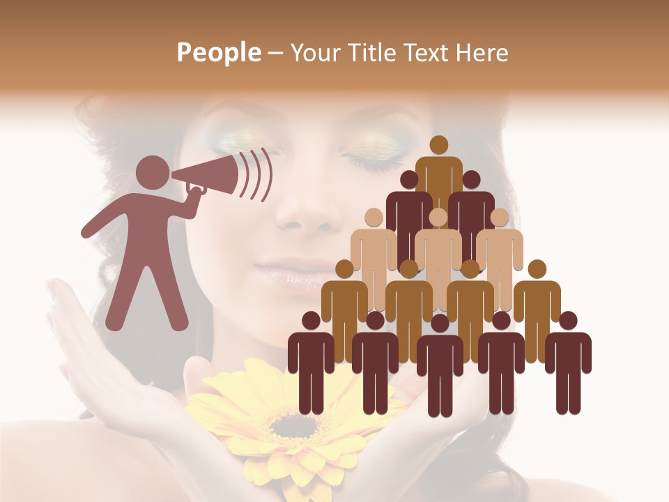 Aroma Girl Beauty PowerPoint Template