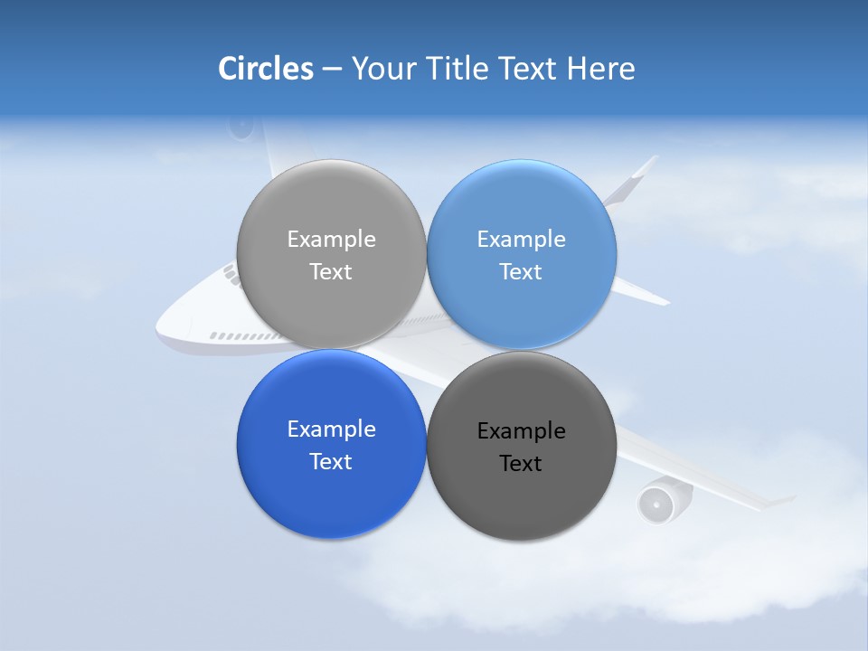 Closeup Airport Bright PowerPoint Template