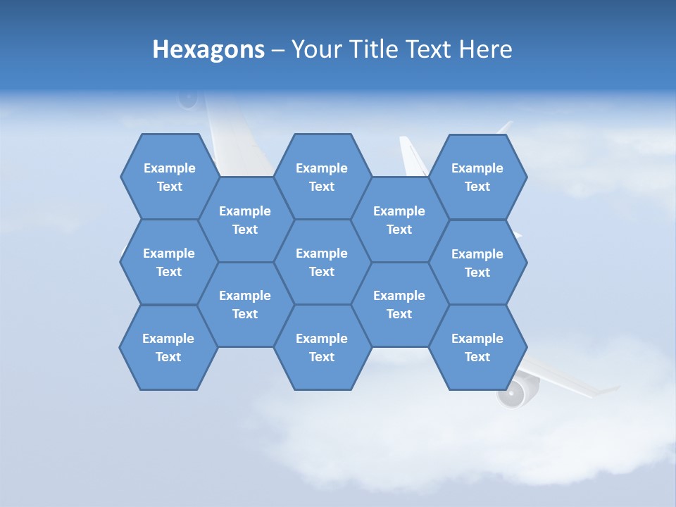 Closeup Airport Bright PowerPoint Template