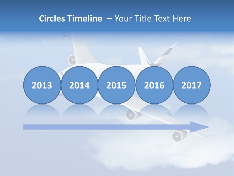 Closeup Airport Bright PowerPoint Template