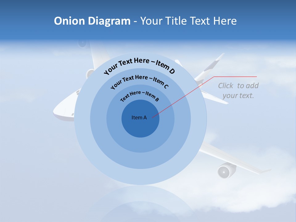 Closeup Airport Bright PowerPoint Template