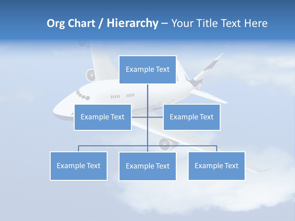 Closeup Airport Bright PowerPoint Template