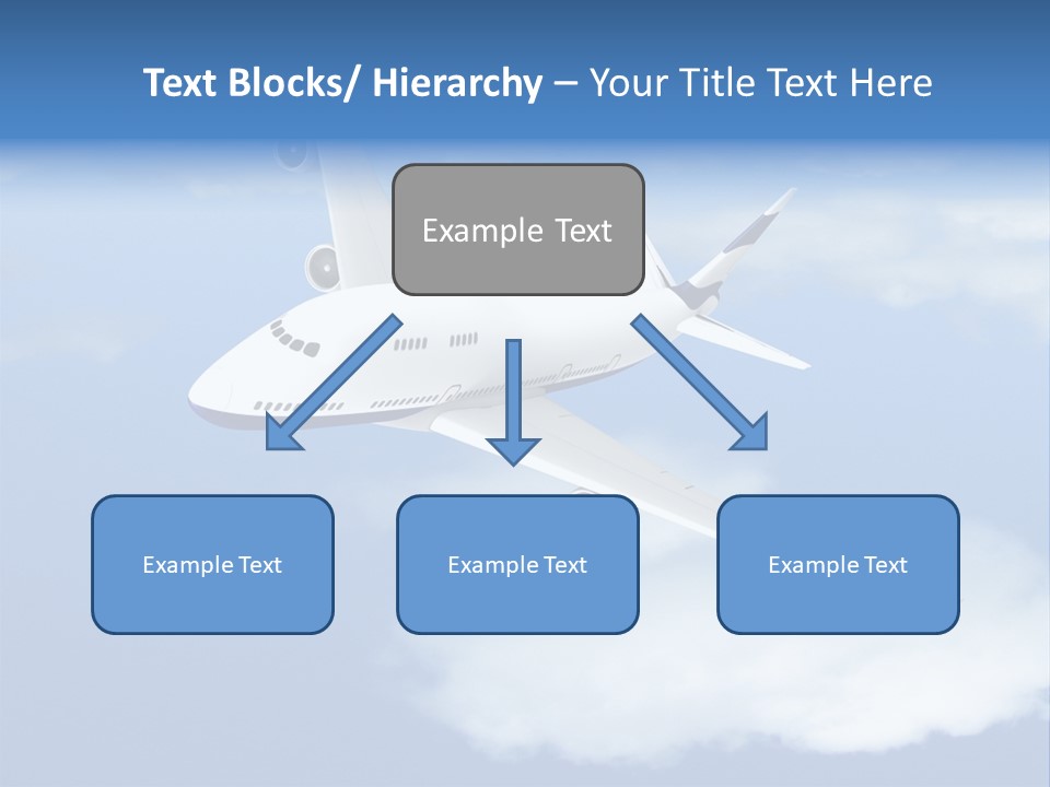 Closeup Airport Bright PowerPoint Template
