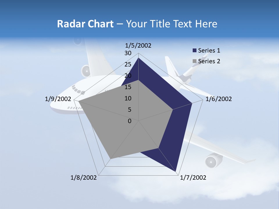 Closeup Airport Bright PowerPoint Template