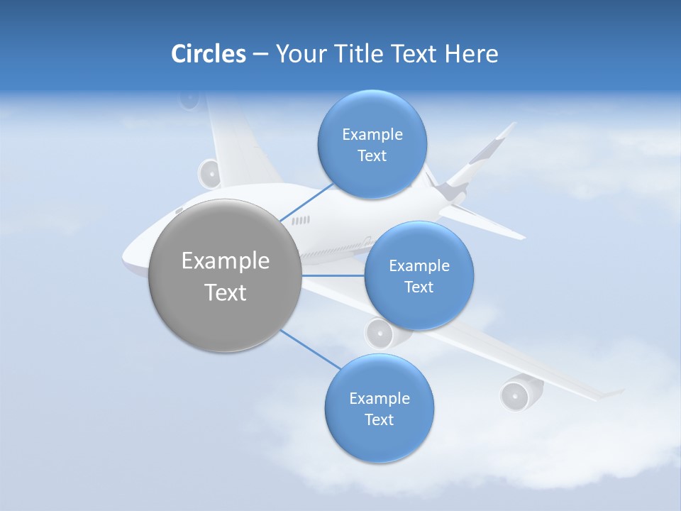 Closeup Airport Bright PowerPoint Template