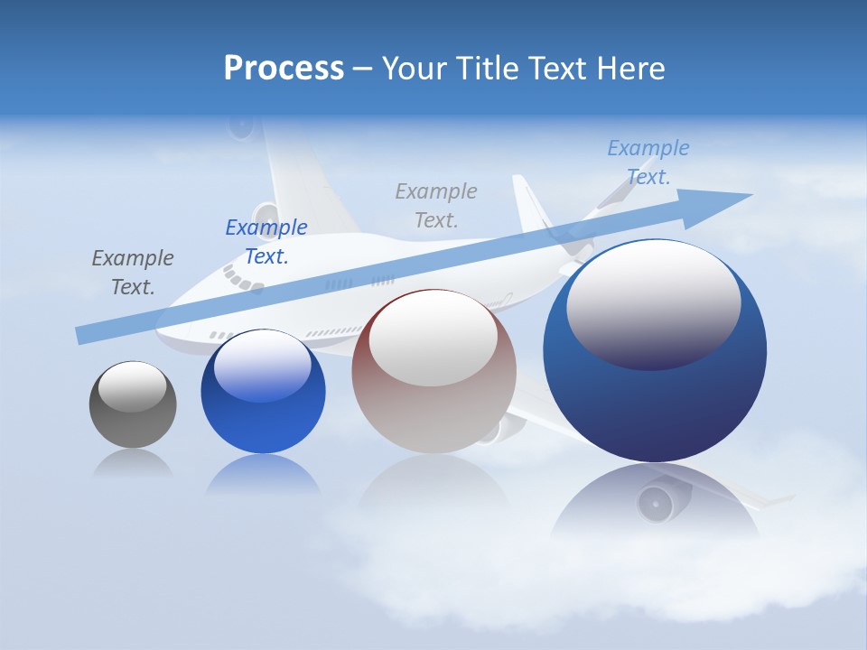 Closeup Airport Bright PowerPoint Template
