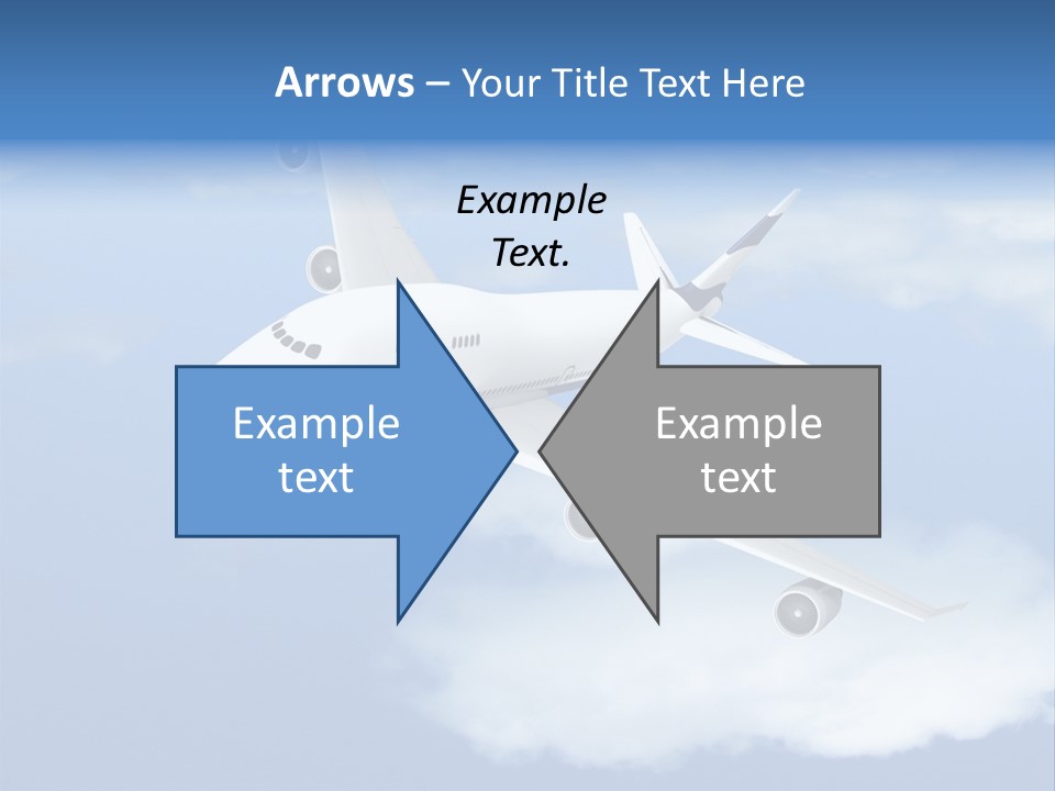 Closeup Airport Bright PowerPoint Template