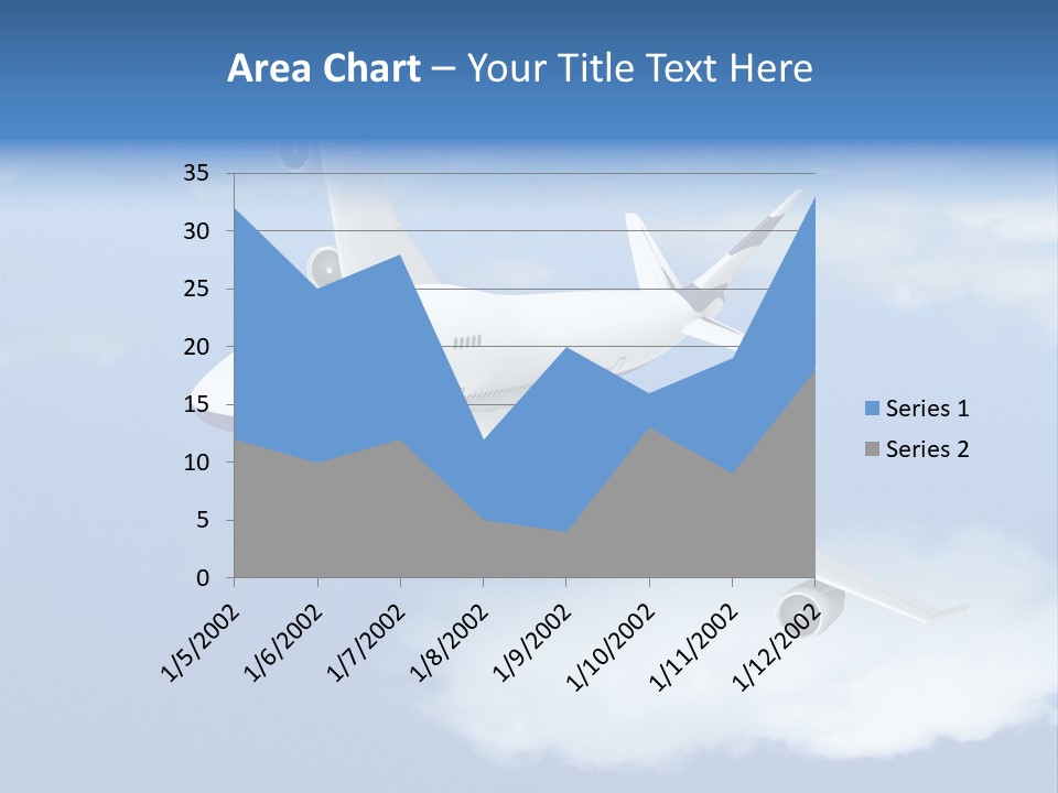Closeup Airport Bright PowerPoint Template