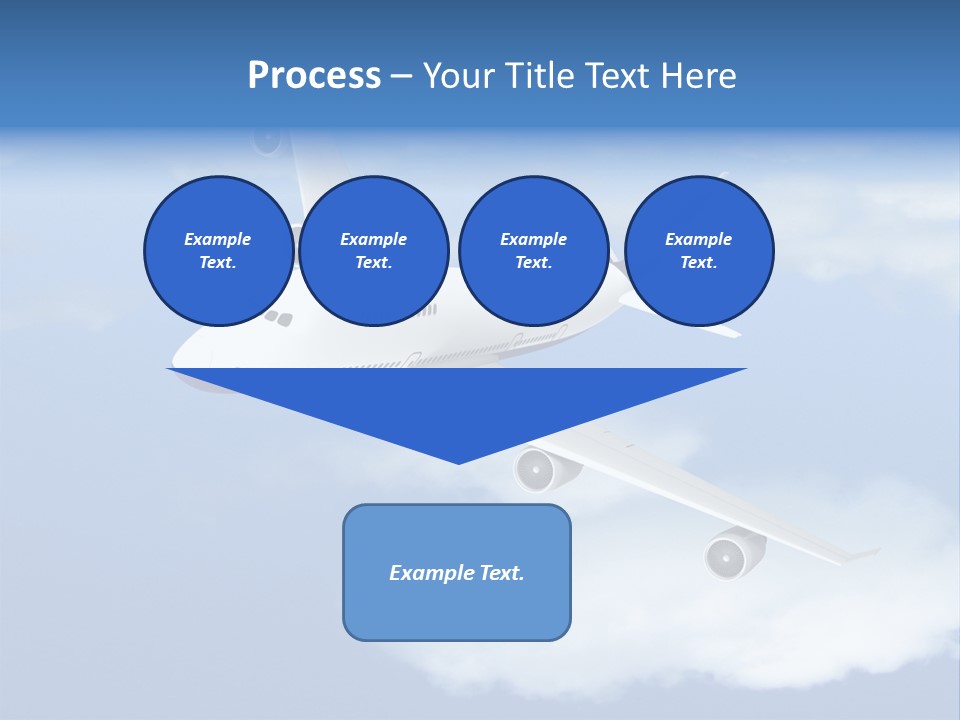 Closeup Airport Bright PowerPoint Template
