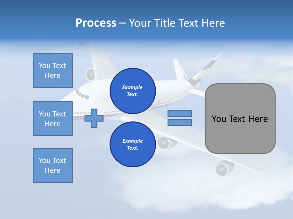 Closeup Airport Bright PowerPoint Template