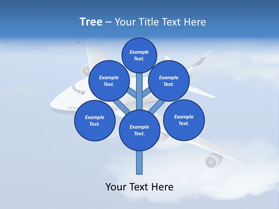 Closeup Airport Bright PowerPoint Template