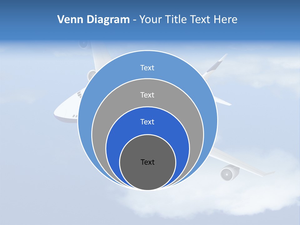 Closeup Airport Bright PowerPoint Template