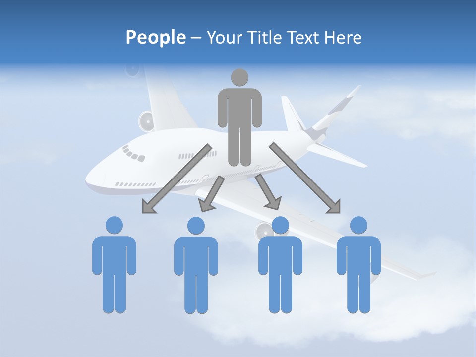 Closeup Airport Bright PowerPoint Template