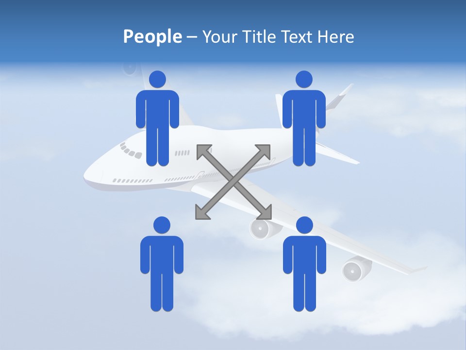 Closeup Airport Bright PowerPoint Template