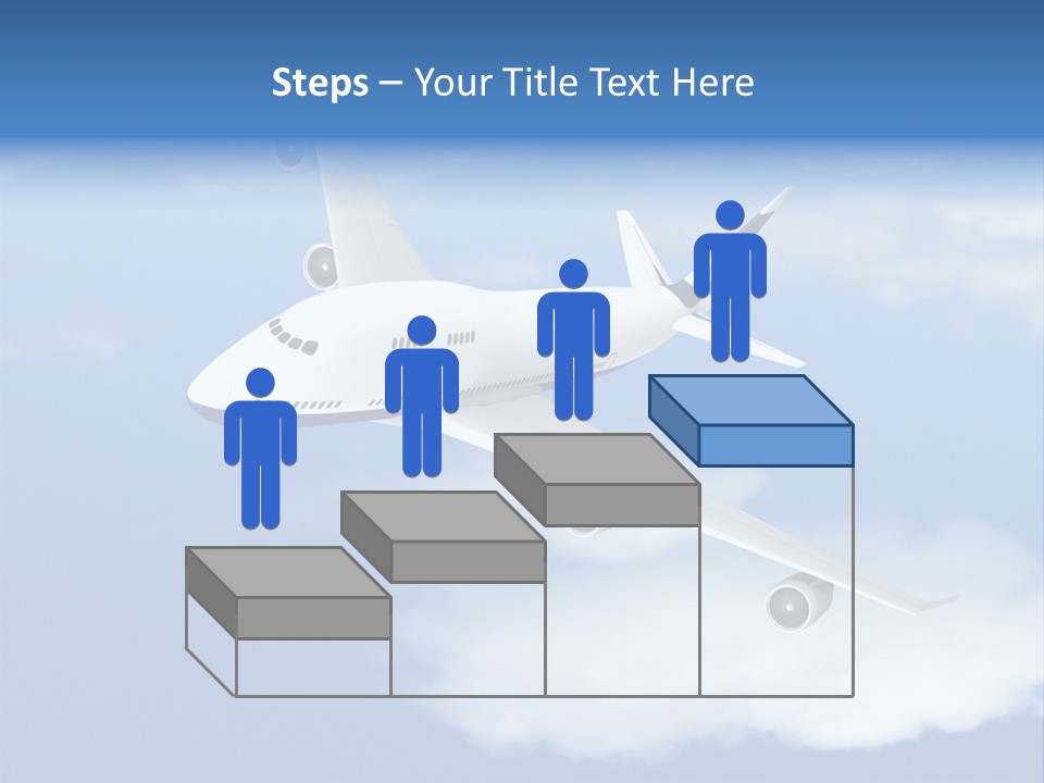 Closeup Airport Bright PowerPoint Template