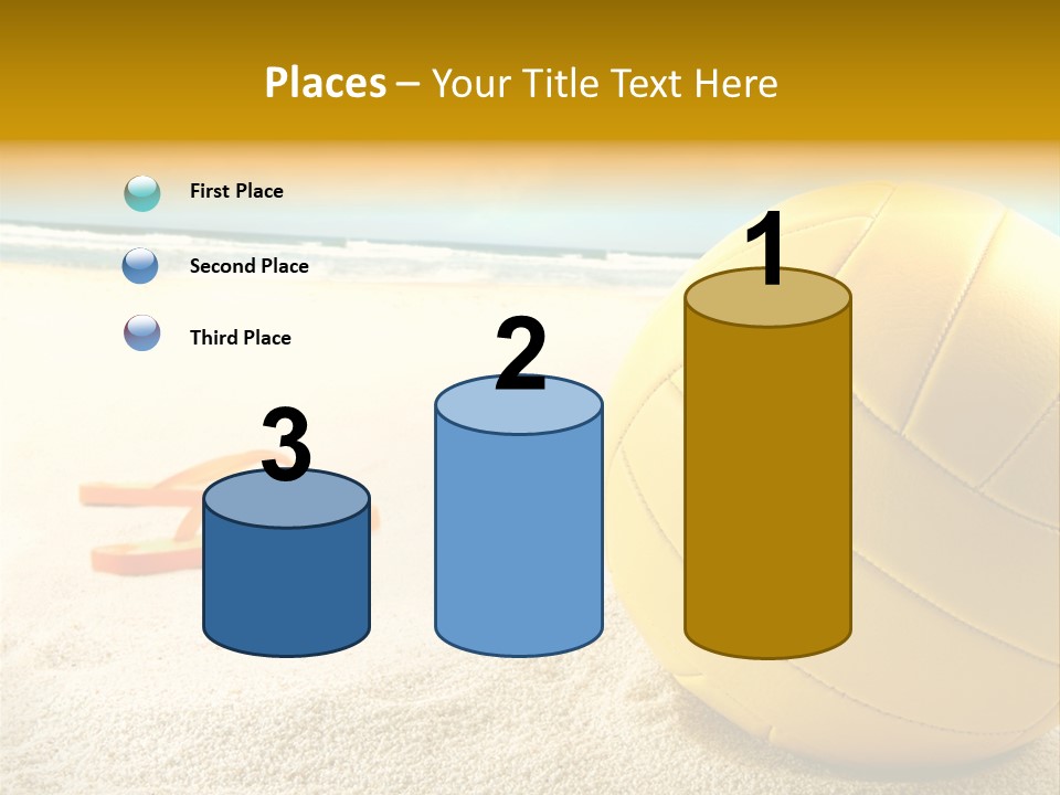 Gear Desert Play PowerPoint Template