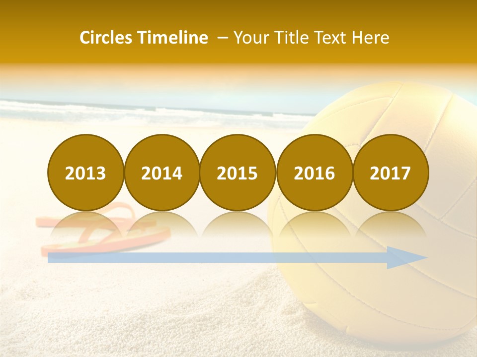 Gear Desert Play PowerPoint Template