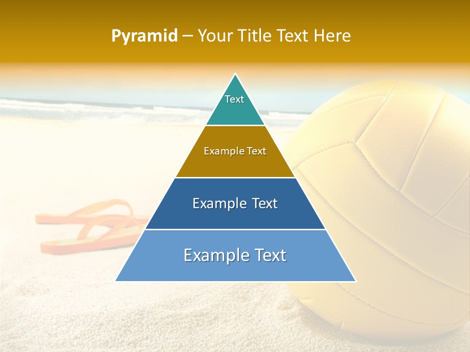 Gear Desert Play PowerPoint Template