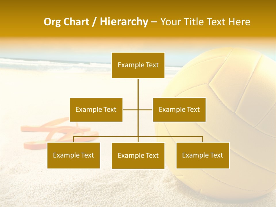 Gear Desert Play PowerPoint Template
