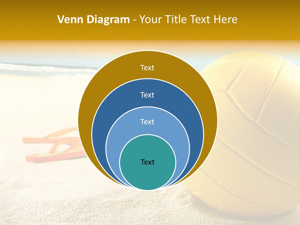 Gear Desert Play PowerPoint Template