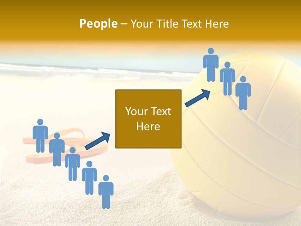 Gear Desert Play PowerPoint Template