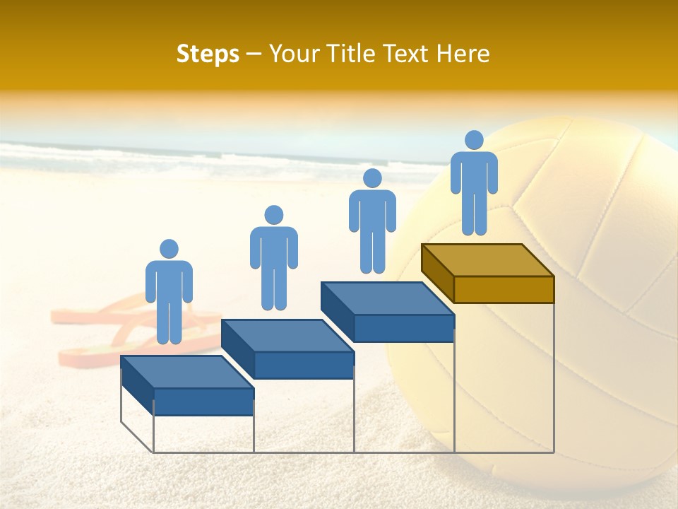 Gear Desert Play PowerPoint Template