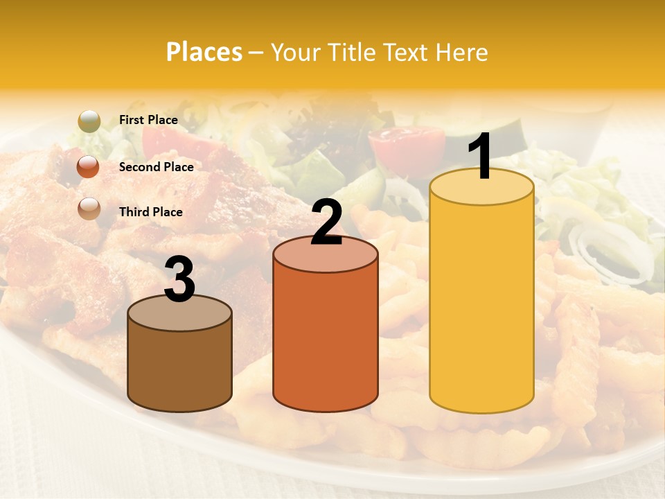 Ketchup Grilled Beef PowerPoint Template