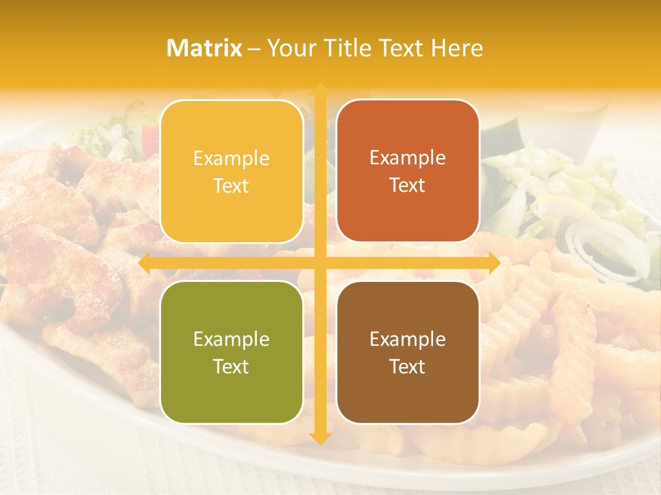 Ketchup Grilled Beef PowerPoint Template