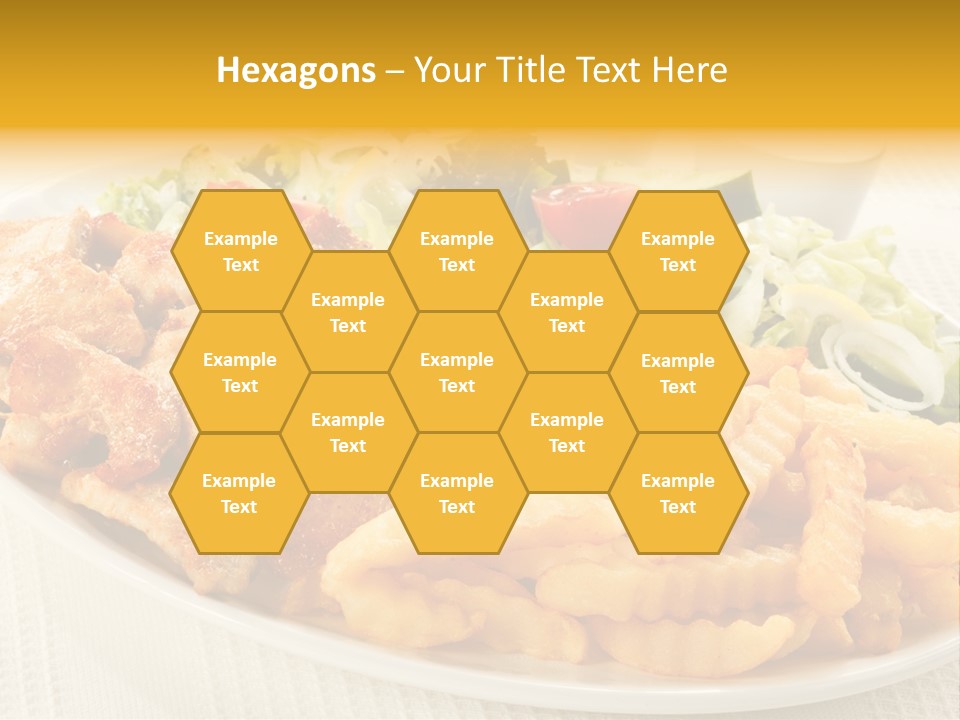 Ketchup Grilled Beef PowerPoint Template