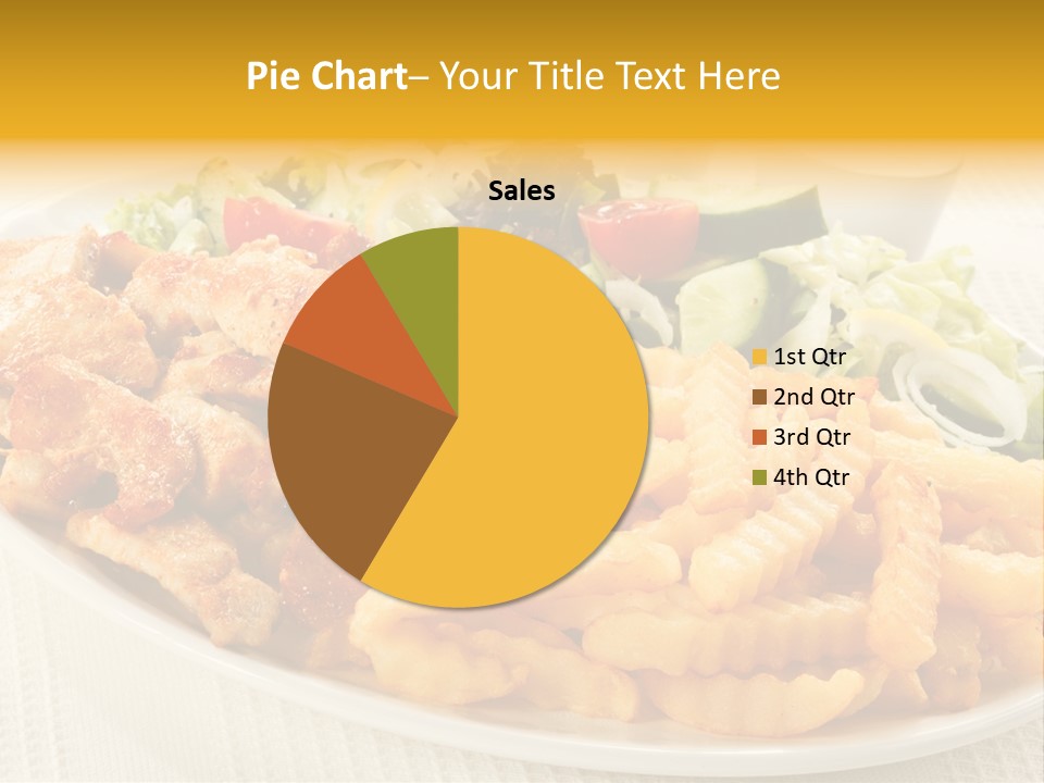 Ketchup Grilled Beef PowerPoint Template