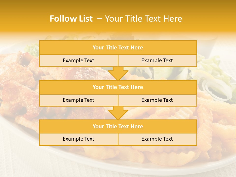Ketchup Grilled Beef PowerPoint Template