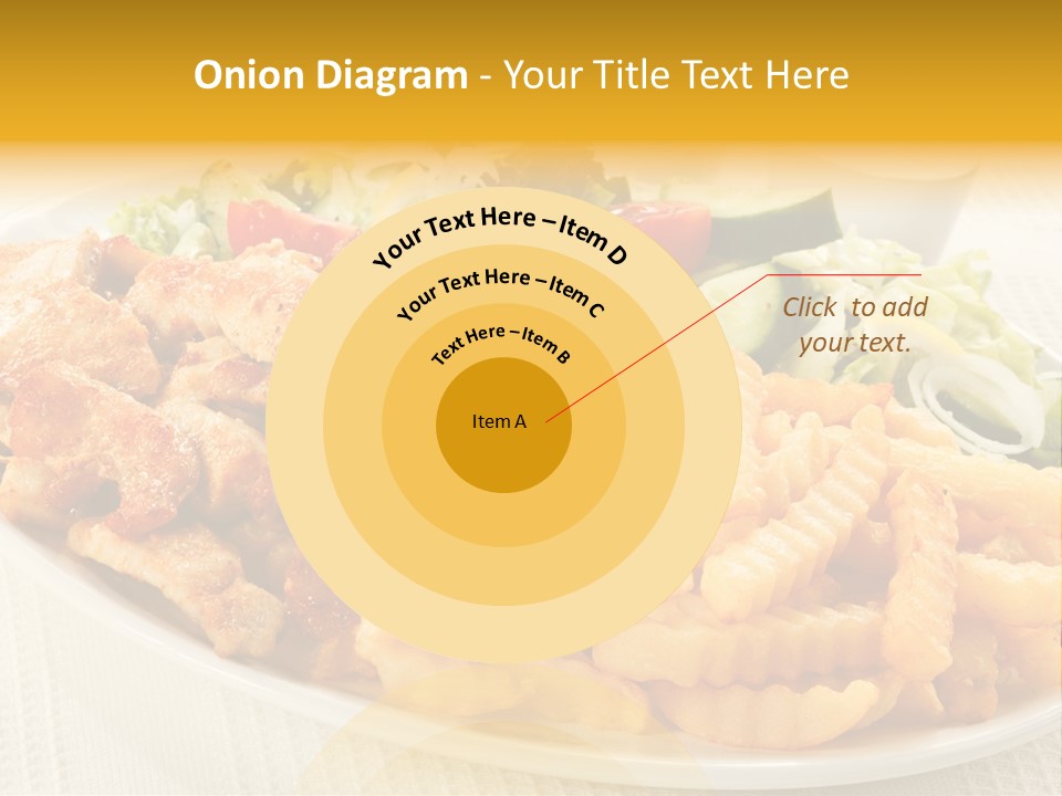 Ketchup Grilled Beef PowerPoint Template