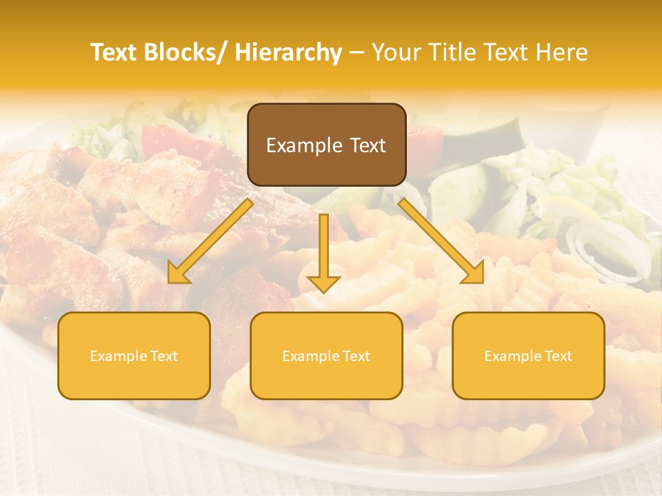 Ketchup Grilled Beef PowerPoint Template