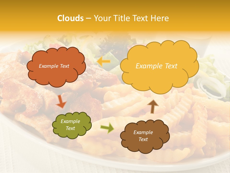 Ketchup Grilled Beef PowerPoint Template