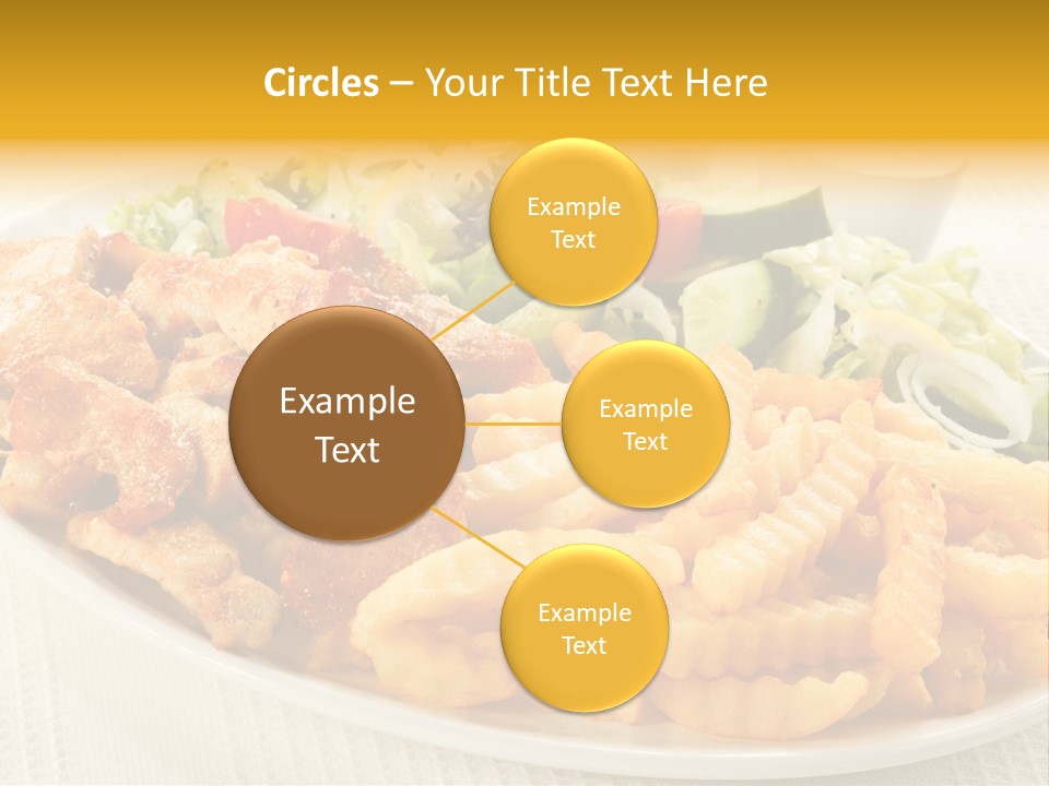 Ketchup Grilled Beef PowerPoint Template