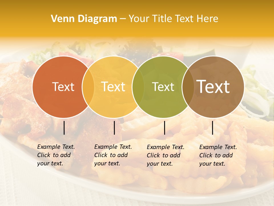 Ketchup Grilled Beef PowerPoint Template