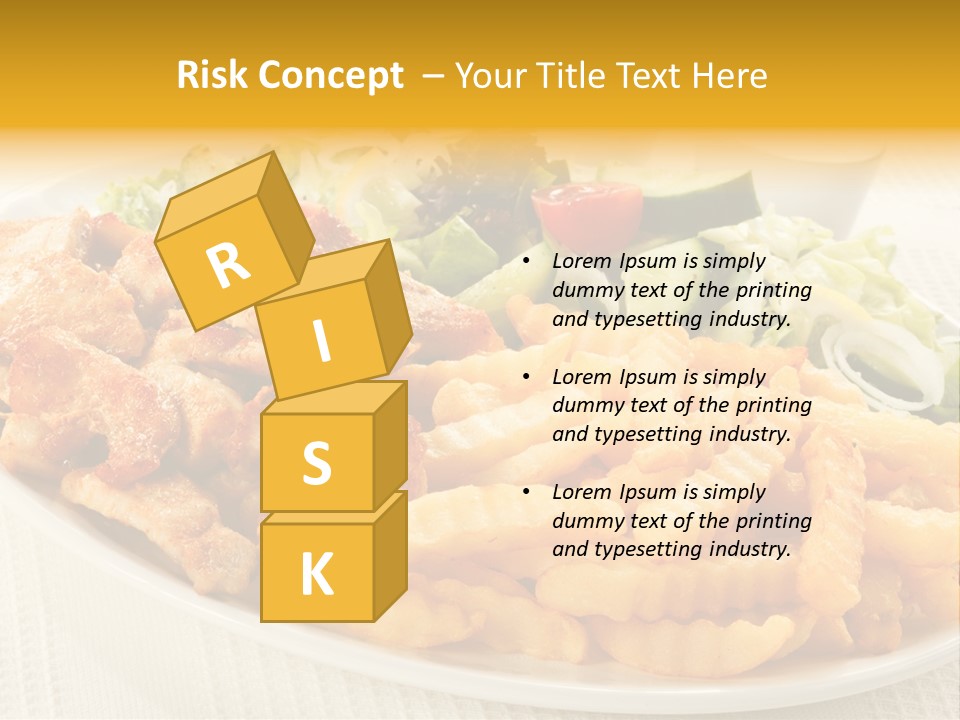 Ketchup Grilled Beef PowerPoint Template